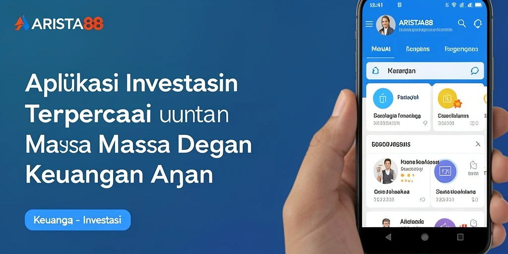 Tampilan antarmuka ARISTA88 yang intuitif dan menarik untuk investasi.