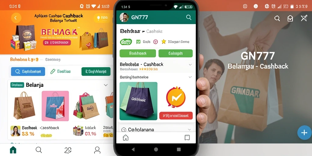 Tampilan antarmuka aplikasi GN777 untuk Cashback yang menarik.